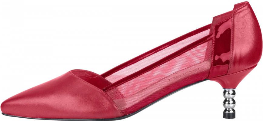 Pumps in rood van heine