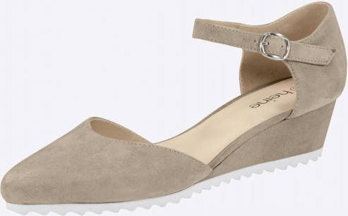 Pumps in taupe van heine