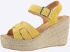 Sandalen in geel van heine online kopen