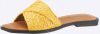 Slippers in geel van heine online kopen