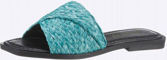 Slippers in turquoise van heine