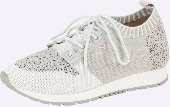 Sneaker in grijs/wit van heine