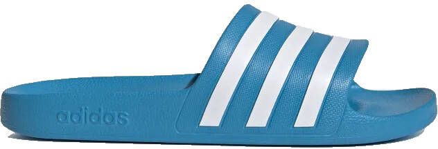 Adidas slippers online blauw