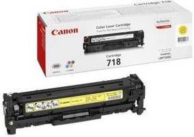 Canon Tonercartridge Geel 718y 2900 Pagina's 2659b002