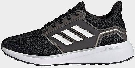 Adidas EQ19 Run Schoenen Core Black/Cloud White/Silver Metallic Dames