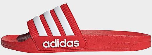 adidas Originals adilette Shower Badslippers Vivid Red/Cloud White/Vivid Red Dames
