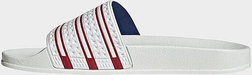 adidas Originals Adilette World Cup Slides Cloud White/Team Power Red/Royal Blue Dames