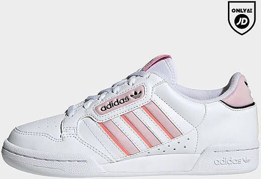 adidas Originals Continental 80 Stripes Schoenen Cloud White/Cloud White/Clear Pink