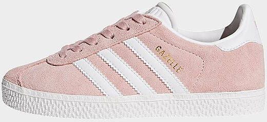 adidas Originals Gazelle Schoenen Icey Pink/Cloud White/Gold Metallic Kind