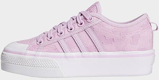 adidas Originals Nizza Platform Schoenen Clear Lilac/Clear Lilac/Cloud White Dames