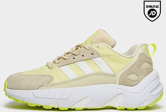 adidas Originals ZX 22 BOOST Schoenen Sand/Cloud White/Yellow Tint Dames