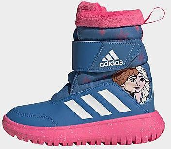 Adidas x Disney Winterplay Frozen Laarzen Focus Blue/Cloud White/Pulse Magenta