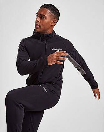 Calvin Klein Lightweight Windbreaker Jacket Black Heren