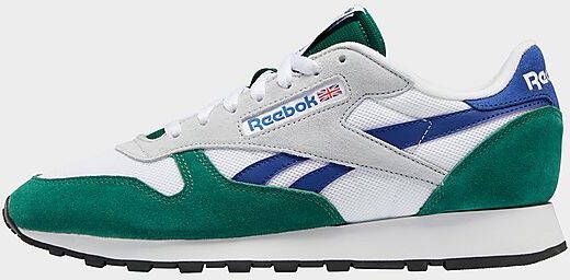 Reebok classic leather make it yours schoenen Dark Green/Cloud White/Classic Cobalt Dames