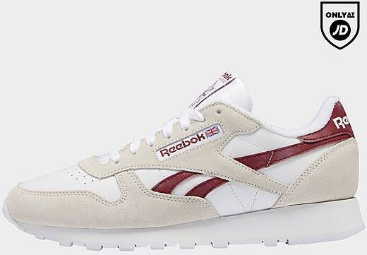 Reebok classic leather schoenen Classic Burgundy/Classic Burgundy/Cloud White Dames