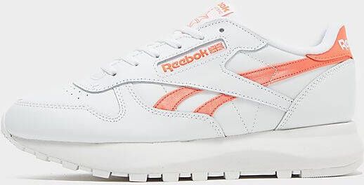 Reebok classic leather sp schoenen Cloud White/Cloud White/Semi Orange Flare Dames