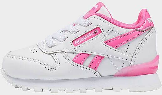 Reebok classic leather step 'n' flash schoenen Cloud White/Cloud White/Atomic Pink