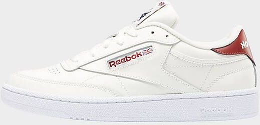 Reebok club c 85 schoenen Chalk/Chalk/Red Ember Dames