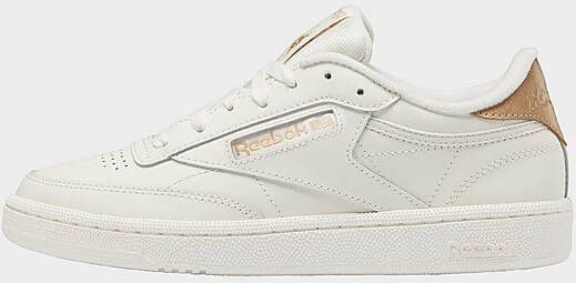 Reebok club c 85 schoenen Chalk/Sahara/Gold Metallic Dames