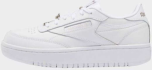 Reebok club c double schoenen Cloud White/Boulder Grey/Moonstone