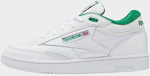 Reebok club c mid ii schoenen Cloud White/Cloud White/Glen Green Dames