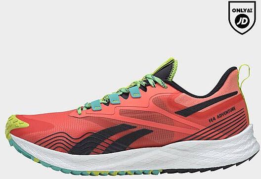 Reebok floatride energy 4 adventure schoenen Semi Orange Flare/Infused Lilac/Acid Yellow Heren