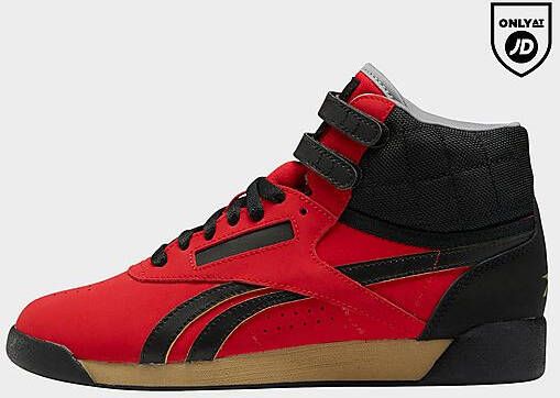 Reebok la casa de papel f/s hi schoenen Vector Red/Core Black/Utility Beige Dames