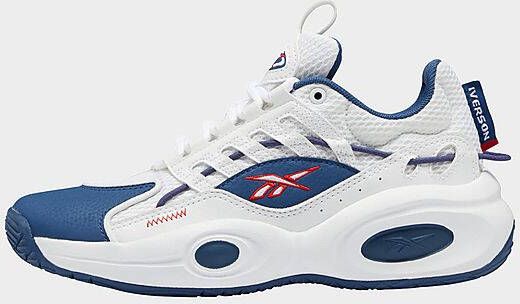 Reebok solution mid schoenen Cloud White/Batik Blue/Vector Red