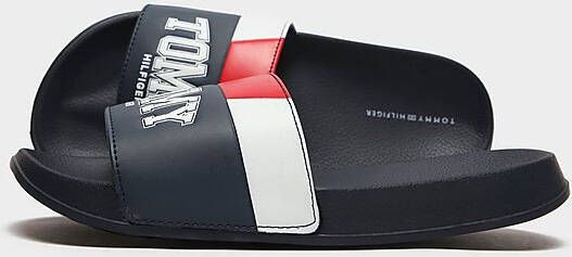 Tommy Hilfiger Varsity Slides Junior Blue Kind
