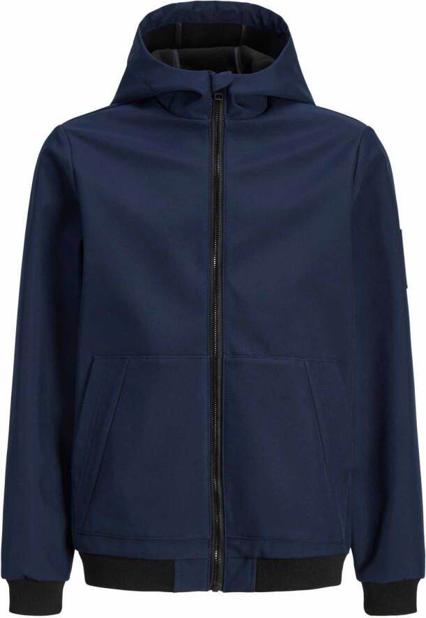 jack & jones ! Jongens Zomerjas -- Donkerblauw Polyester