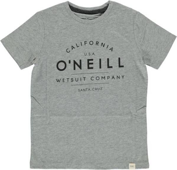 O'Neill ONeill! Jongens Shirt Korte Mouw Maat 140 Grijs Katoen/viscose