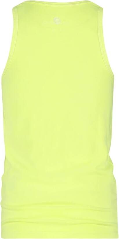 VINGINO ! Jongens Hemd Maat 110 Geel Katoen/elasthan