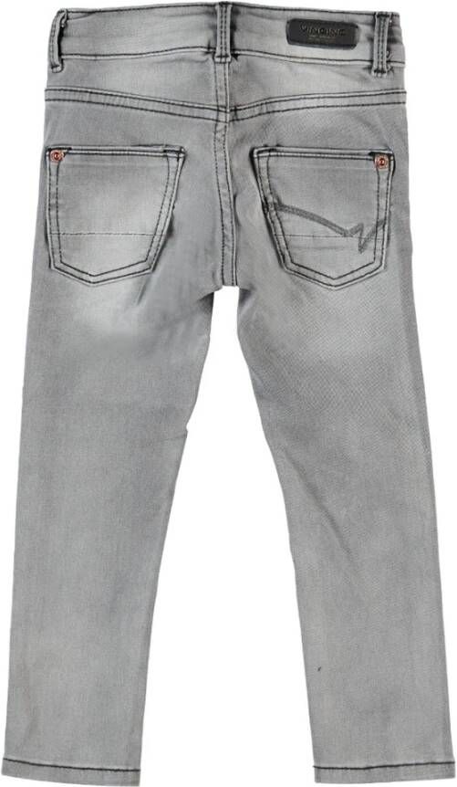 VINGINO ! Meisjes Lange Broek Maat 104 Donkergrijs Jeans