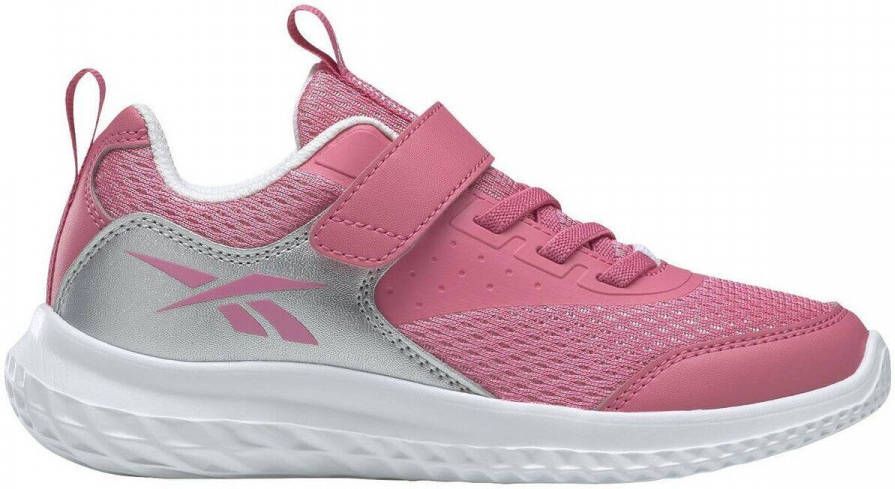Reebok Training Rush Runner 4.0 sportschoenen roze/zilver metallic/wit