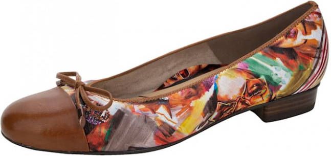 Ara Ballerina met opvallende print Multicolor