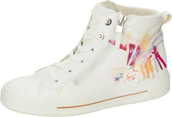 Ara Sneaker met print van het kunstenaarsduo DeCaSa Wit/Multicolor