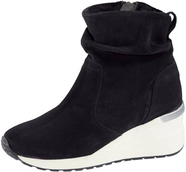 Naturläufer Enkellaarsje met comfortabele sleehak Zwart