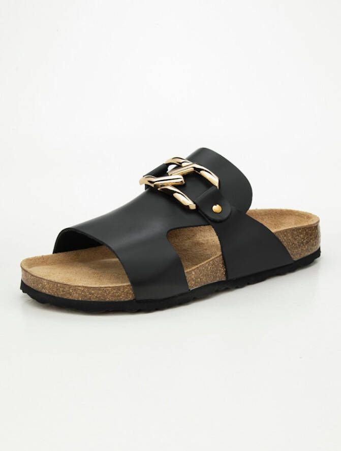 Naturläufer Muiltje met modieuze ketting Zwart