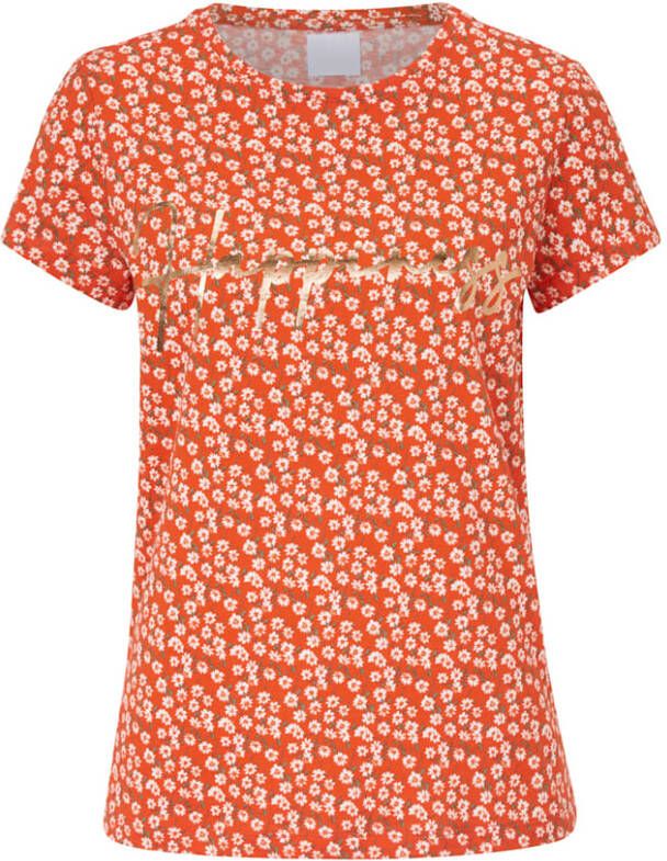 REKEN MAAR Shirt Oranje