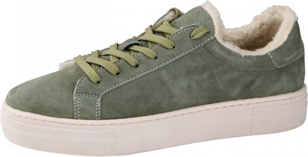 Studio W Sneaker met mooi imitatievacht Mint