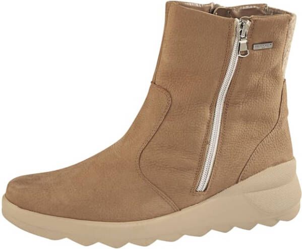 Waldläufer Enkellaarsje Met WALDLÄUFER TEX membraan Lichtbruin