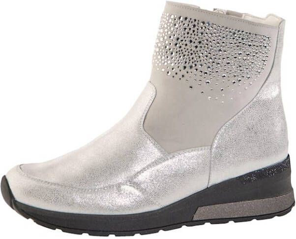 Waldläufer Enkellaarsje Zilverkleur