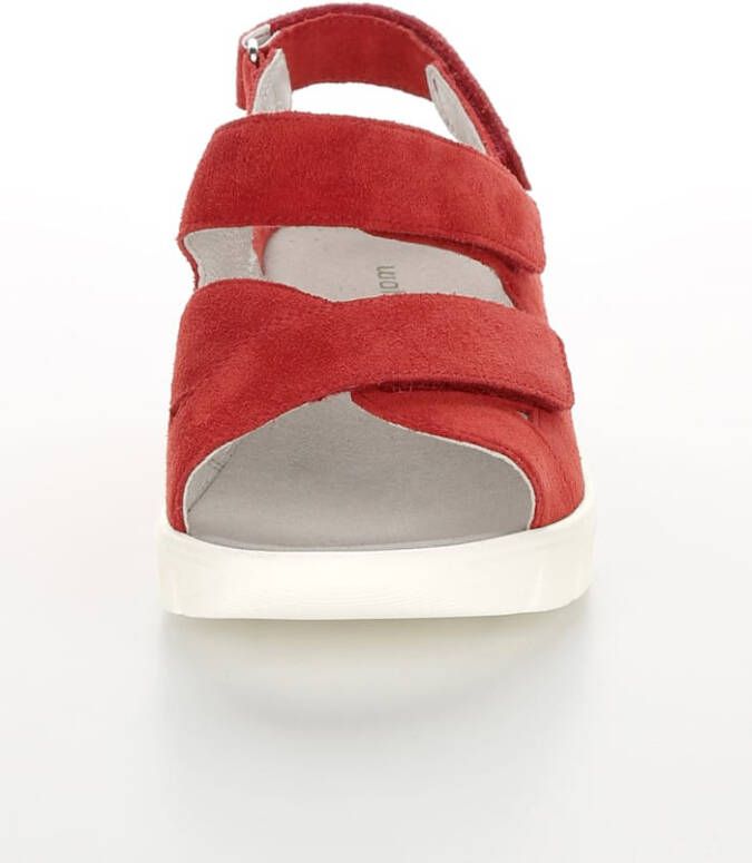 Waldläufer Sandaaltje in Ortho Tritt uitvoering Rood