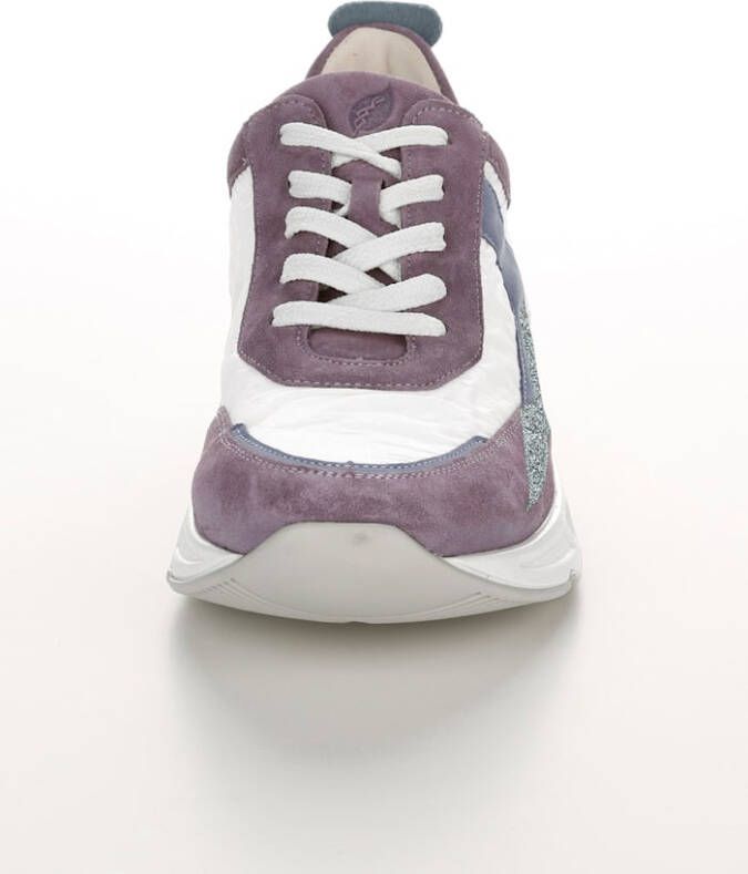 Waldläufer Veterschoen Wit/Violet