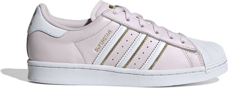 adidas Originals Superstar Schoenen Cloud White/Almost Pink/Gold Metallic Dames