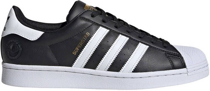 adidas Originals Sneakers Superstar Vegan Zwart/Wit/Goud