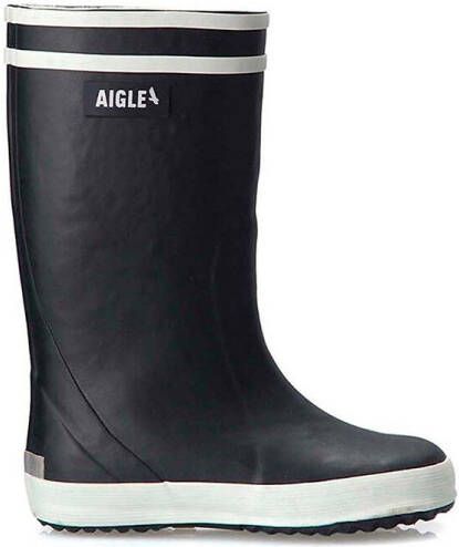 Aigle Blauwe Regenlaarzen Baby Flac/lolly Pop Fur