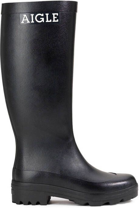 Aigle Regenlaarzen ondertekend Atelier , Zwart, Unisex