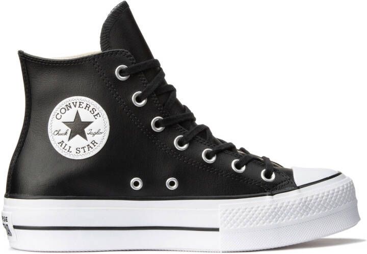 Converse Chuck Tayler All Star Leather Platform sneakers zwart/wit