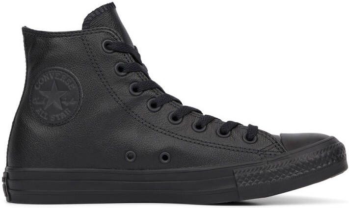 Converse Sneakers Chuck Taylor All Star Hi Monocrome Leather Monochroom